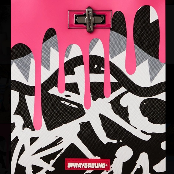 Sprayground Vice Drip Seaside Handbag Crossbody Clutch Shoulder Bag DSB116 - Picture 5 of 5